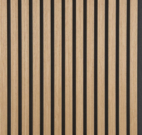 Acoustic Wood Panels 244x52 cm Harmony Max - Oiled Oak BEST BUY ✅ - HomeHarmony.eu