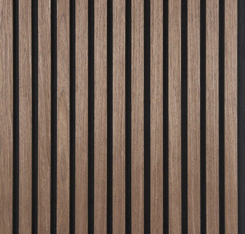 Acoustic Wood Panels 244x52 cm Harmony Max - Walnut - HomeHarmony.eu