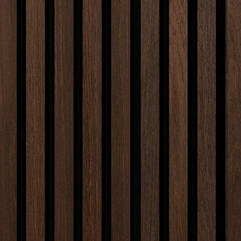 Acoustic Wood Panels 300x60 cm Harmony Premium - Smoked Oak - HomeHarmony.eu