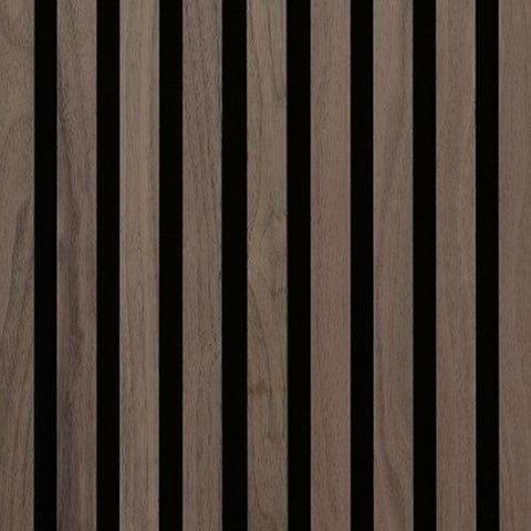 Acoustic Wood Panels 300x60 cm Harmony Premium - Walnut - HomeHarmony.eu
